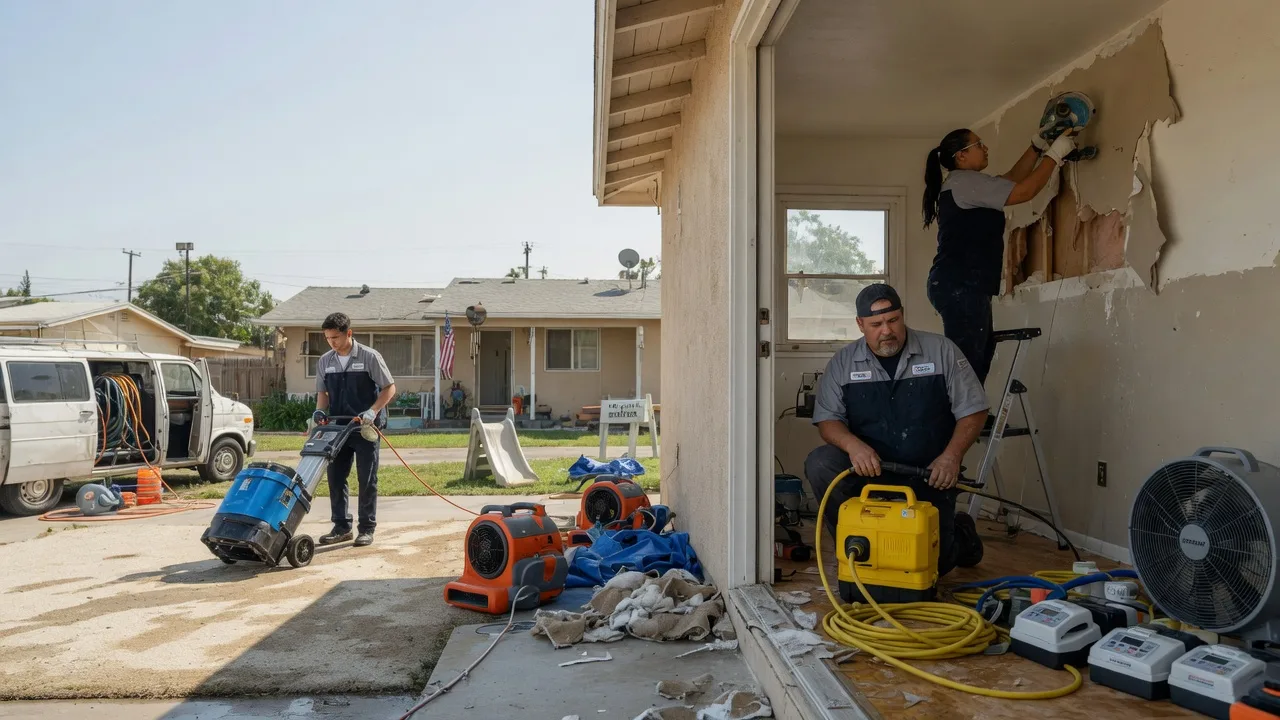 Water Damage Restoration in Dinuba, CA near me